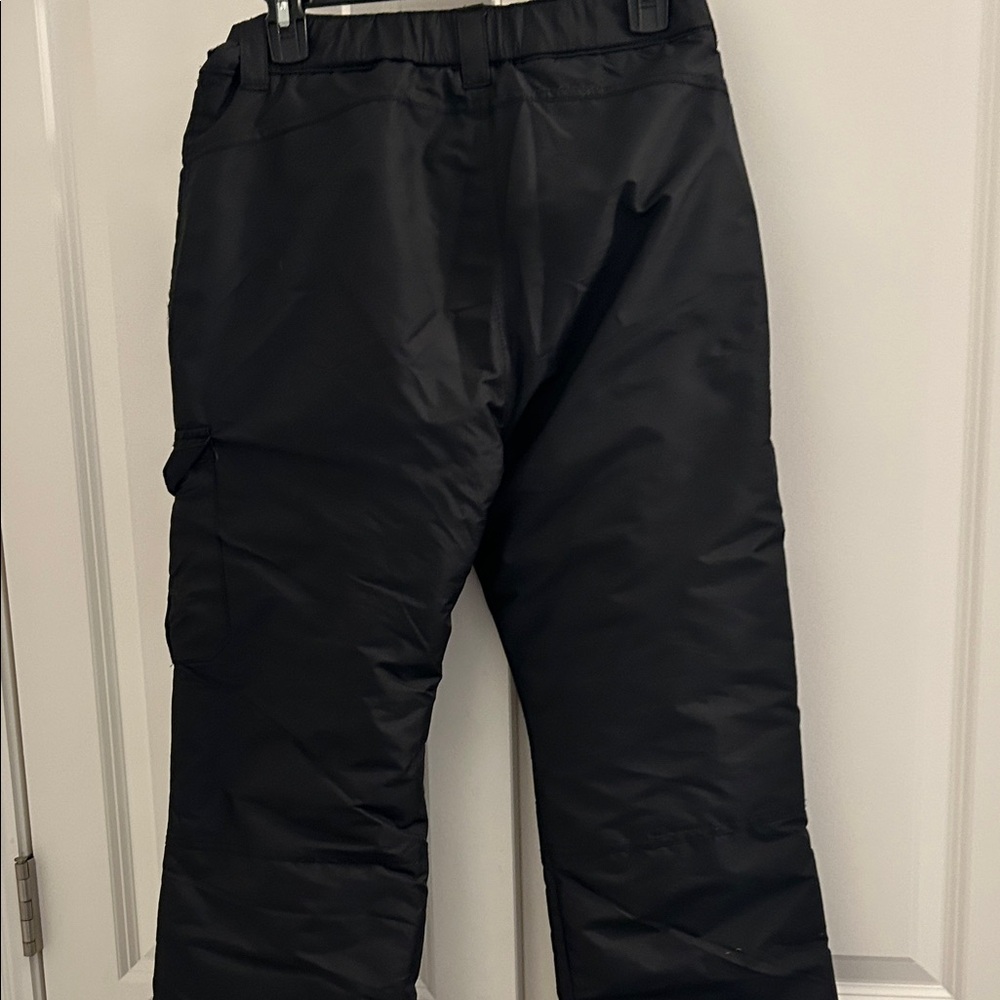 Teen Black Snow Pants - Picture 8 of 9